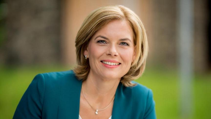 Julia Klöckner wil dat de EU gecoördineerd het dierenwelzijn aanpakt.