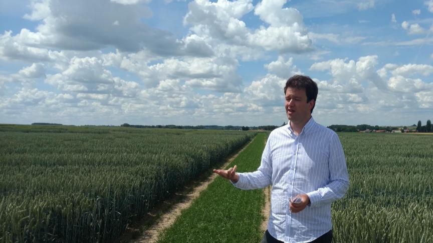 Yannick Hardy zet in op een drieledige piste om efficiënter te bemesten in de  toekomst.