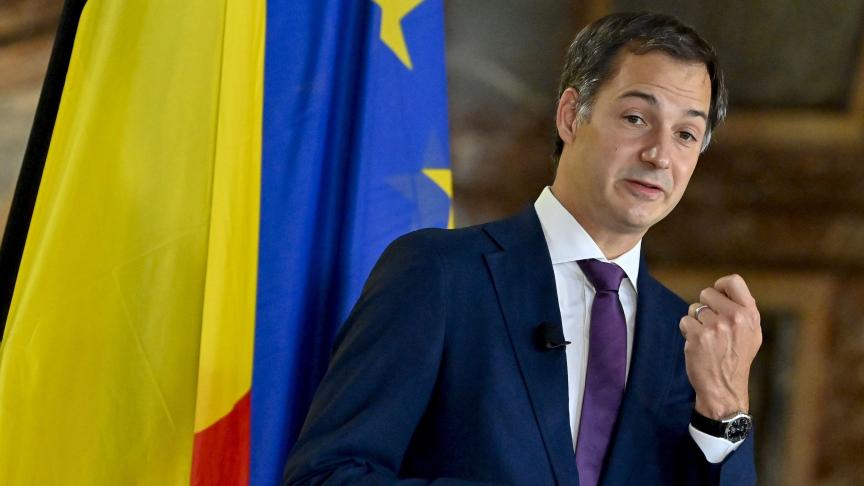 De liberaal Alexander De Croo (Open Vld) gaat de nieuwe federale regering leiden.