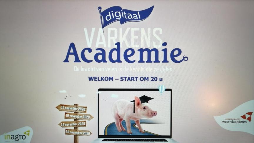 Geen fysieke trefdag van de Varkensacademie dit jaar, wel webinars via digitale weg.