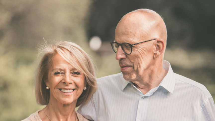 Veearts Jan Ponsaerts en zijn vrouw Mia Mylle.