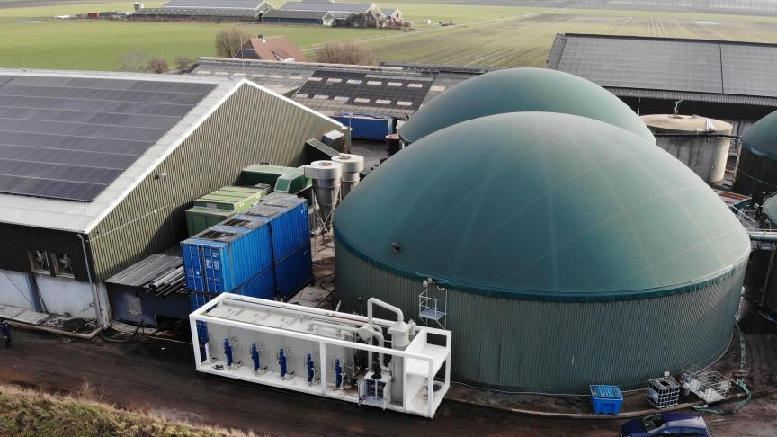 Met de AMFER® technologie kan stikstof uit ruwe mest of digestaat teruggewonnen worden via stripping-scrubbing.