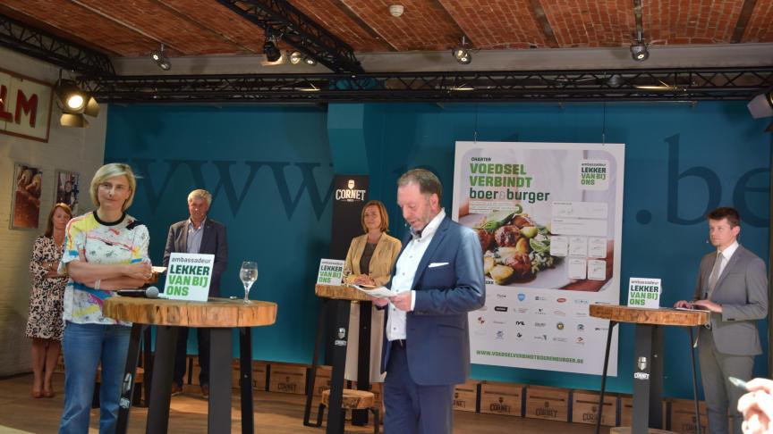 Het label ‘Lekkers van bij ons’ moet het belang en de eigenheid van onze lokale voeding stevig en voor de lange termijn in de kijker zetten.