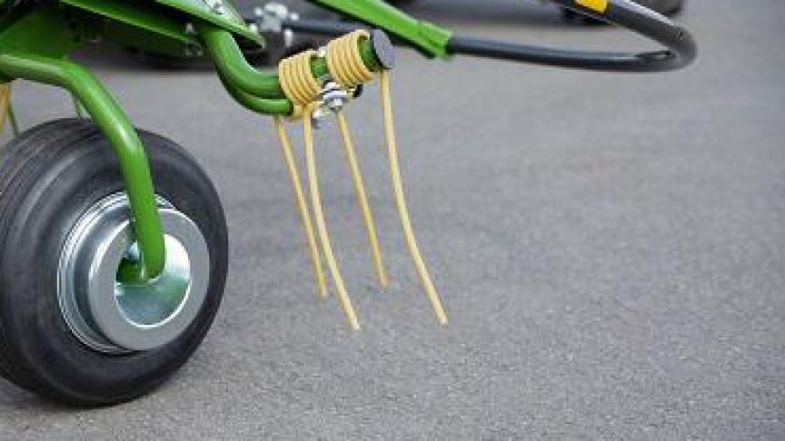 De nieuwe OptiTurn-schuddertand van Krone.