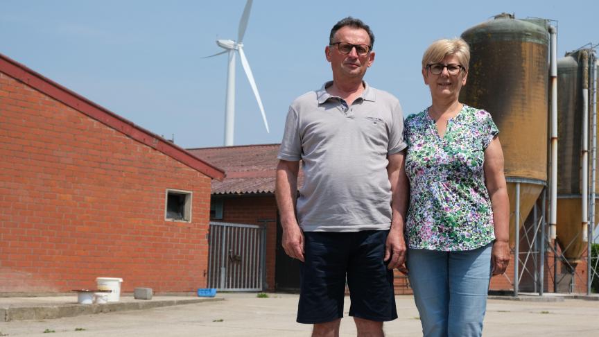 Antoine en Francine gingen vorig jaar met pensioen.