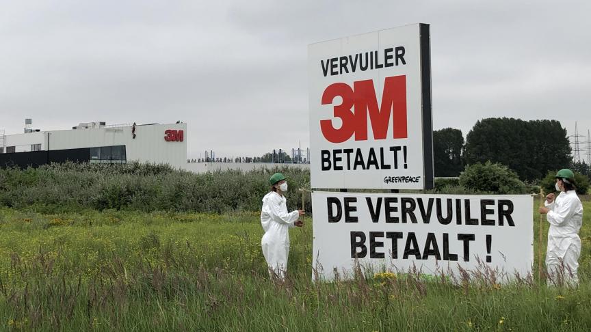 Stalen werden onderzocht in een zone van 15 km rond het bedrijf.