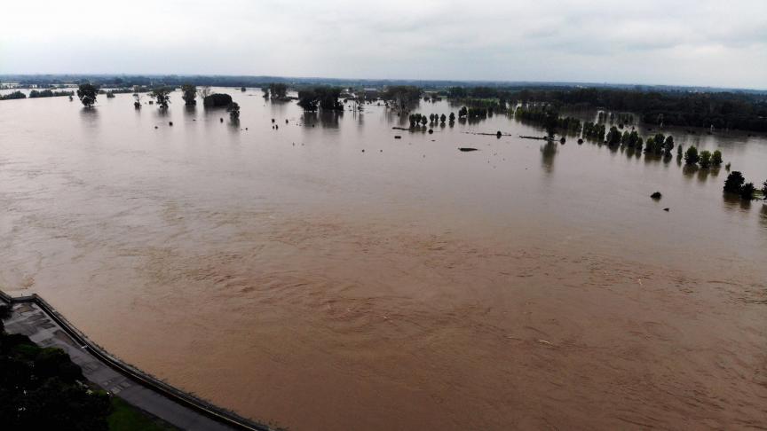 Percelen en watervoorraden in de overstroomde regio’s kunnen gecontamineerd zijn.