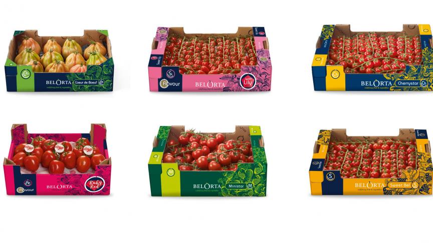 De tomaten die een nieuwe look kregen aangemeten zijn: Sweet Lily, Papritom, Deliziano, Ministar, Sweet Bel, Cherrystar, Ruby Red, BelOCoeur (Coeur de Boeuf) & Scarlet Red.