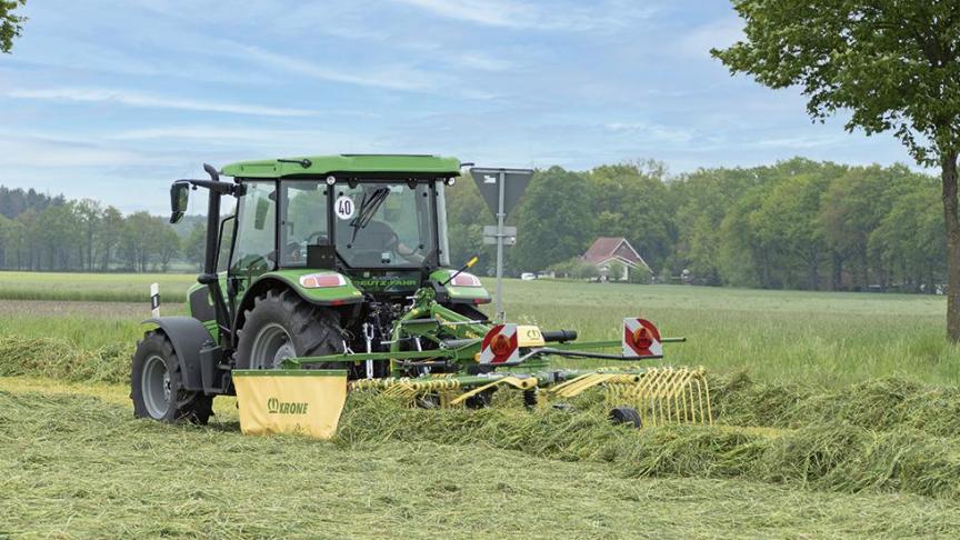 Krone introduceert 3 nieuwe enkelelements cirkelharken.