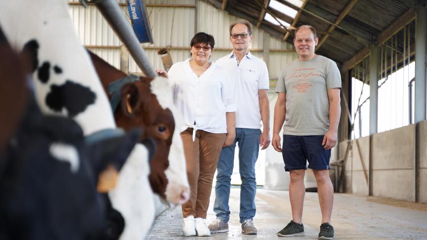 Riet, Marc en Kristof investeerden in automatisering om de arbeidsdruk te verlichten.
