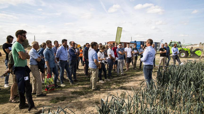 Net als bij vorige edities wordt een uitgebreide rondgang op het groenteplatform  georganiseerd.