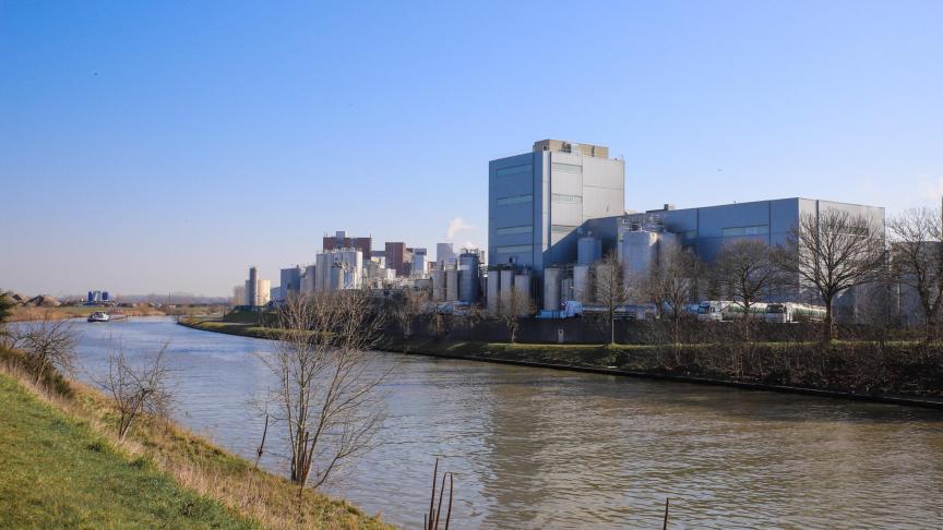 De fabriek in Aalter.