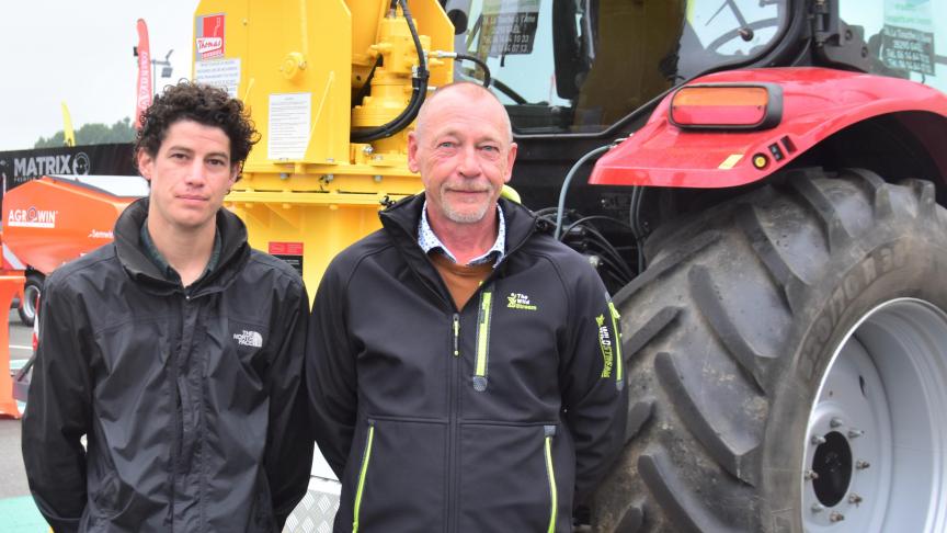 Michiel Thomas en Jean-Paul Hauwe van Thomas Hoogwerkers.