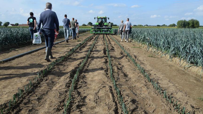 Op de Preidag in september stelden de PCG-onderzoekers de lopende proeven voor.