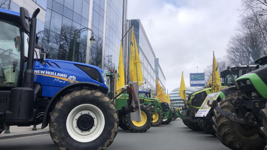 Op 13 en 14 december zal Brussel ingepalmd worden door Europese boeren mét tractoren.