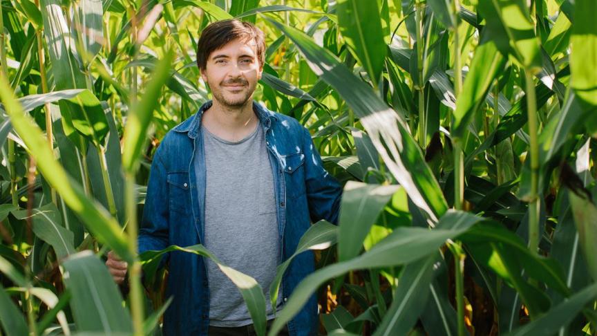 Jonas Vandicke won zilver in de Vlaamse PhD Cup met zijn doctoraat over  mycotoxines in maïs.
