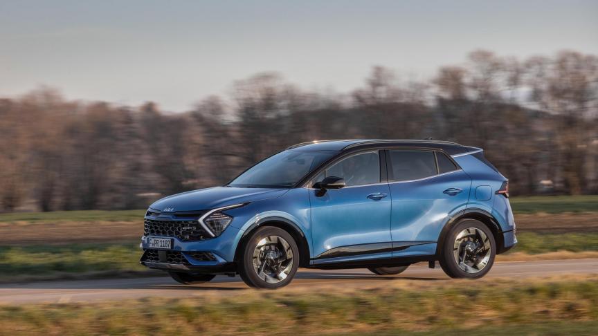 De nieuwe Kia Sportage is er met meerdere motorvarianten.