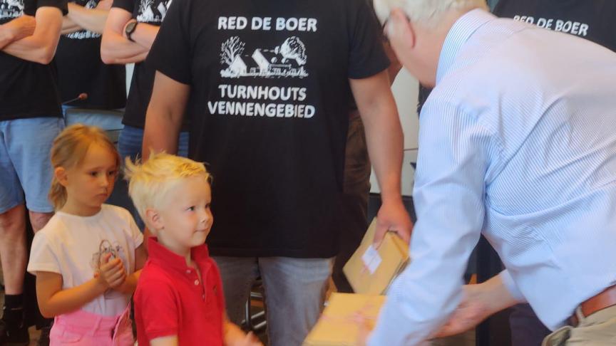 De stuurgroep Turnhouts Vennengebied kwam samen op het gemeentehuis van Ravels om er bezwaarschriften in te dienen tegen het PAS.
