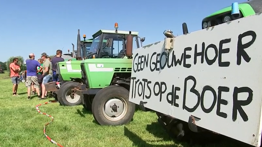 Zo’n 60.000 boeren waren aanwezig om te manifesteren tegen de stikstofplannen van de Nederlandse regering.