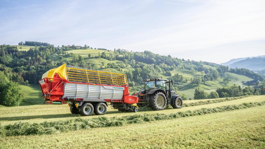 De Boss 3000 Master is een nieuwe reeks ‘kleinere’ opraapwagens bij Pöttinger.