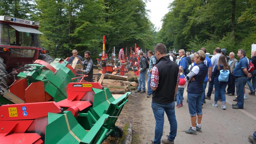 Reallifedemonstraties van bosbouwmachines maken van Demo Forest een unieke gebeurtenis in West-Europa. Ontdek het in Bertrix!