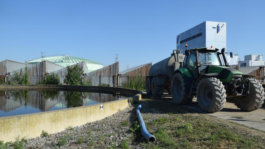 Sinds 2018 wordt er gezuiverd water ter beschikking gesteld voor de landbouwers en de groendiensten van de stad.