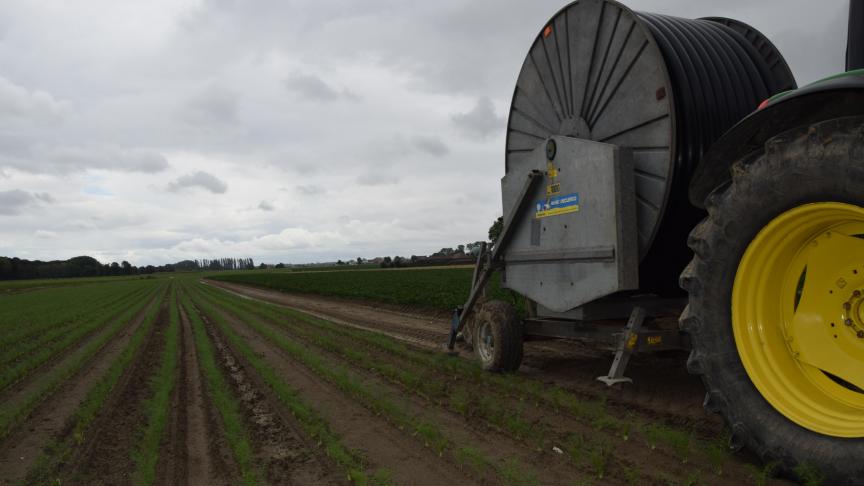 Het blijft worstelen na een periode van lange droogte.