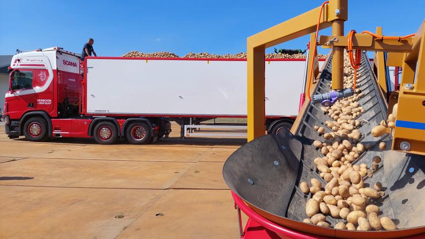 Er wordt een kleinere aardappelproductie verwacht, met kleinere knollen die gevoelig zijn aan stootblauw en problemen kunnen opleveren in de bewaring.