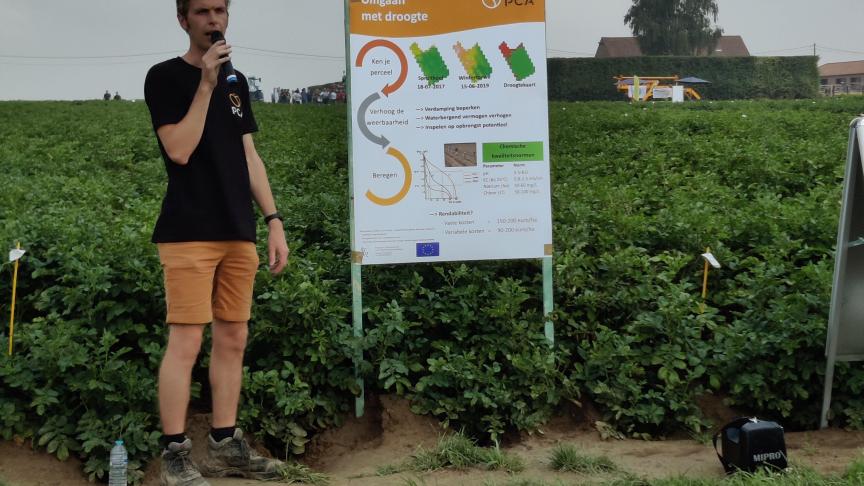 In de aardappelteelt is het van belang om je percelen door en door te kennen, de bodem weerbaar te maken en gepast te irrigeren.