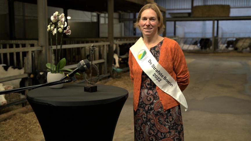 Op zondag 6 november won Lies de trofee voor Strafste Boerin van Vlaanderen van PlattelandsTv.