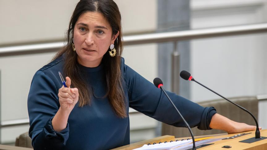 Minister van leefmilieu, Zuhal Demir, weerlegt dat ze betrokken was bij de voedselstrategie.